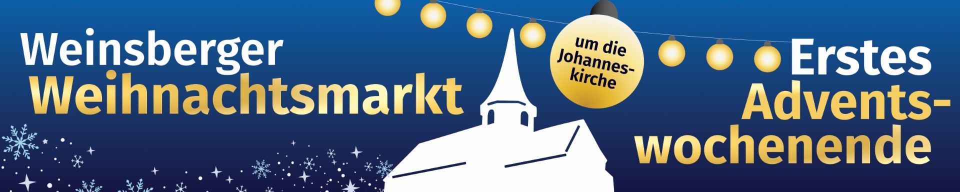 Weinsberger Weihnachtsmarkt